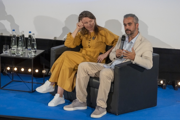 Maryna Er Gorbach (Regie), Mehmet Bahadir Er (Produktion) (© Jörg Reuther)