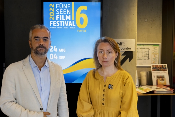 Mehmet Bahadir Er (Produktion), Maryna Er Gorbach (Regie) (© Jörg Reuther)