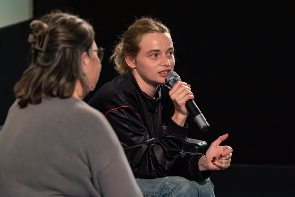 Luna Wedler (Schauspielerin 22 BAHNEN und Ehrengast)  (© Jörg Reuther)