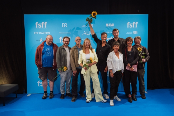   Ed Herzog (Regie FELLINGER. EISKALTER HUND), Stefan Essl (Filmeditor FELLINGER. EISKALTER HUND) und Fransziska Aigner (Casterin FELLINGER. EISKALTER HUND) (©Johanna Schlueter)