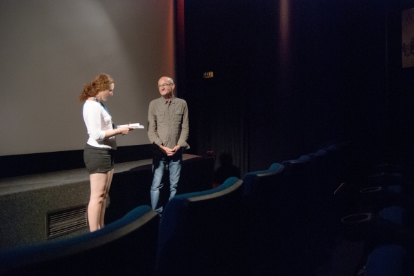 Tamás Almási (Regie) im Filmgespräch (© Lisa Bender)