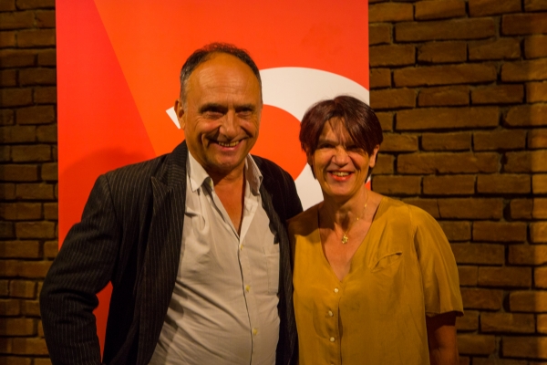 Christoph Schaub mit Brigitte Weiß (© Dirk Hagena)